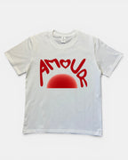WHITE ARMOUR VIBES SLIM FIT GRAPHIC T-SHIRT