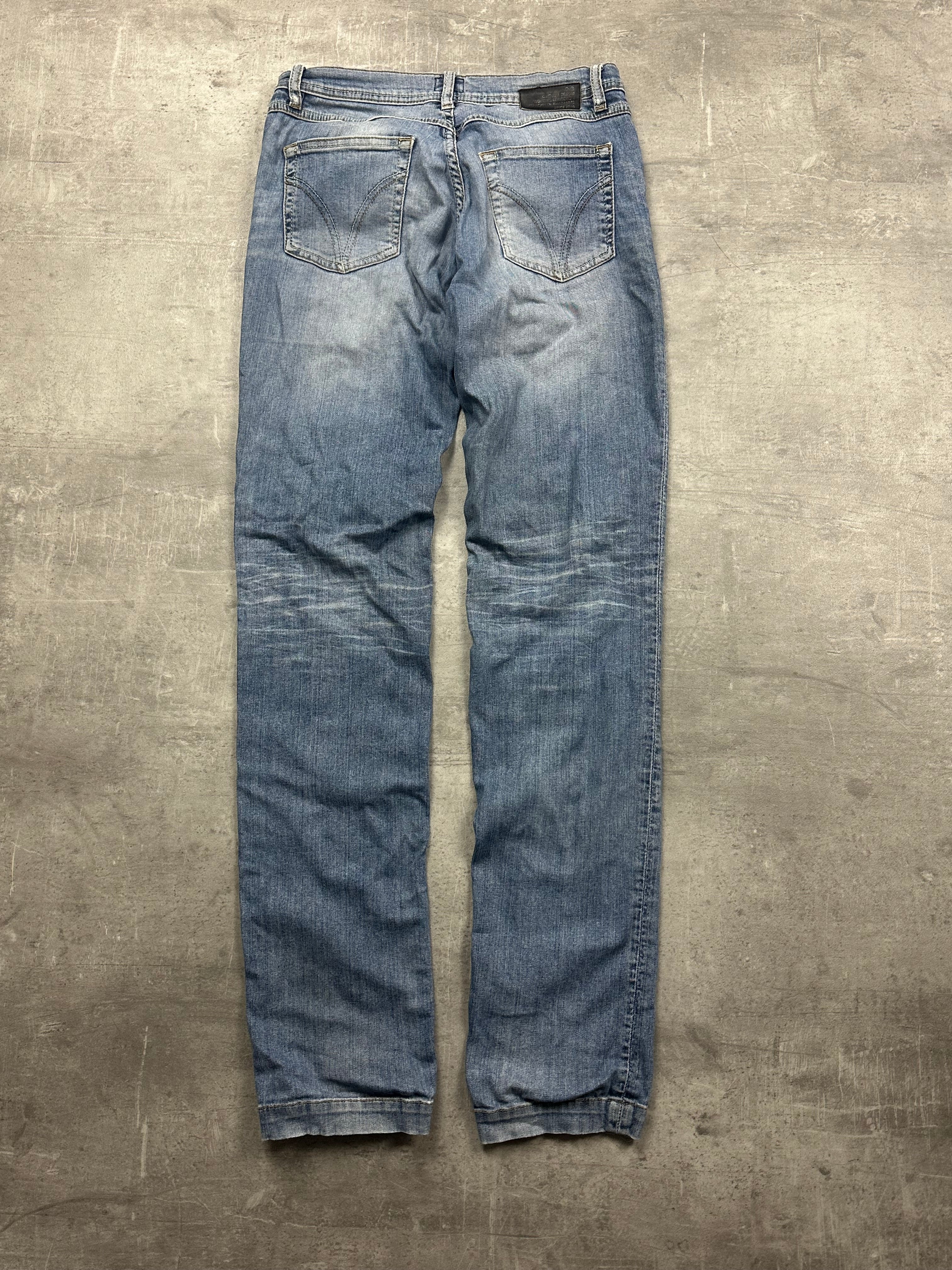 BLUE VINTAGE DOLCE&GABANNA SKINNY FIT DENIM (W) - S