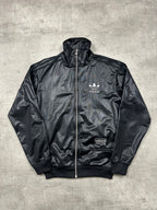 BLACK VINTAGE ADIDAS CHILE62 TRACK JACKET - 2000s - S/M