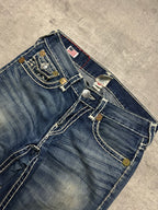 VINTAGE TRUE RELIGION BAGGY STRAIGHT FIT DENIM