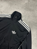 BLACK ADIDAS VINTAGE FIREBIRD TRACK JACKET - 2000s - S