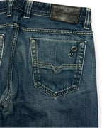 BLUE RAW VINTAGE DIESEL STRAIGHT FIT DENIM