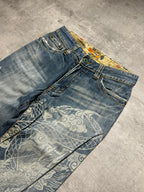 VINTAGE JAPANESE STYLE BAGGY DENIM - M