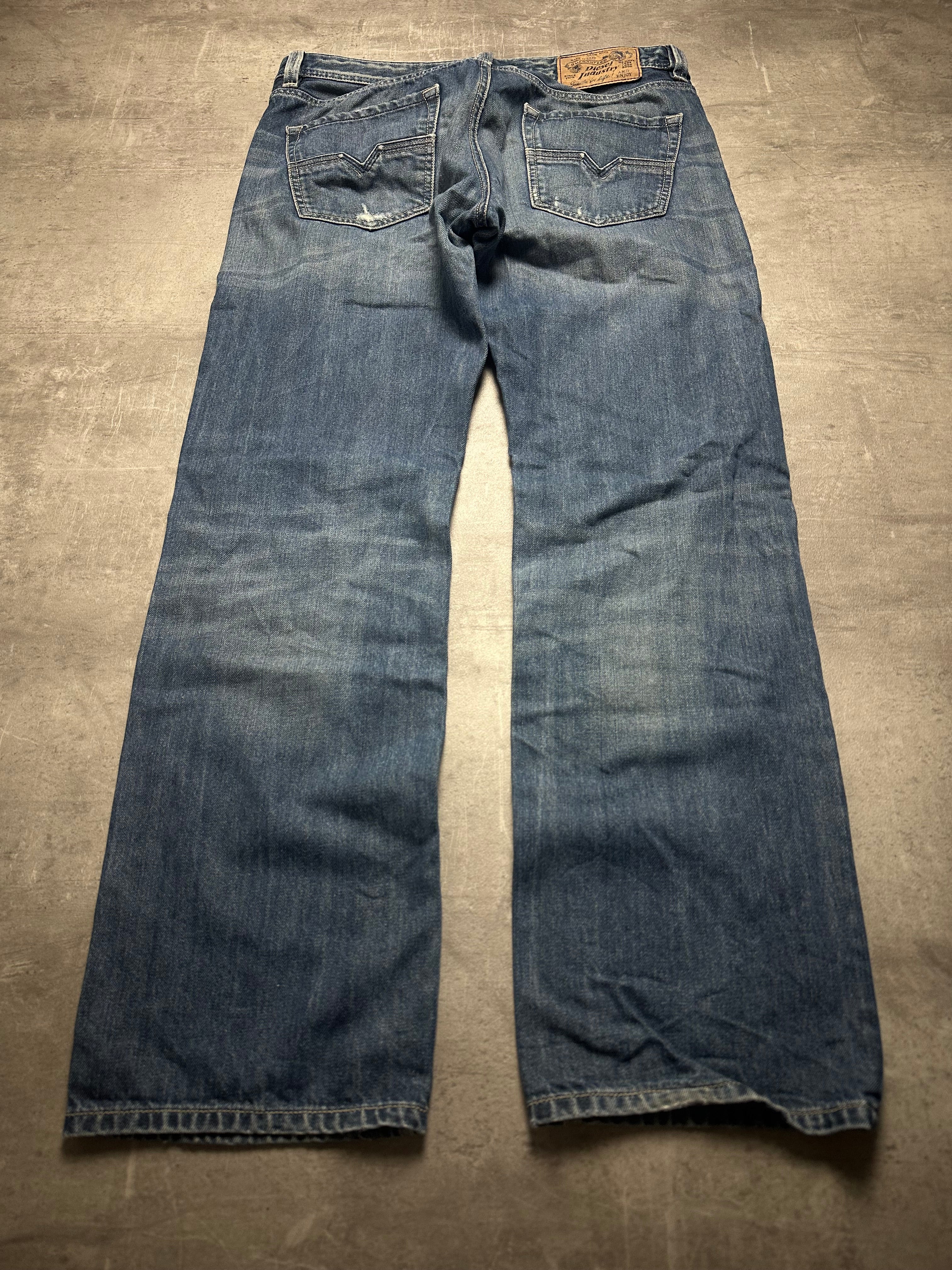 VINTAGE DIESEL INDUSTRIES BAGGY DENIM