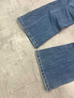 BLUE VINTAGE Y2K MISS ME STYLE BOOTCUT DENIM - 2000s - S