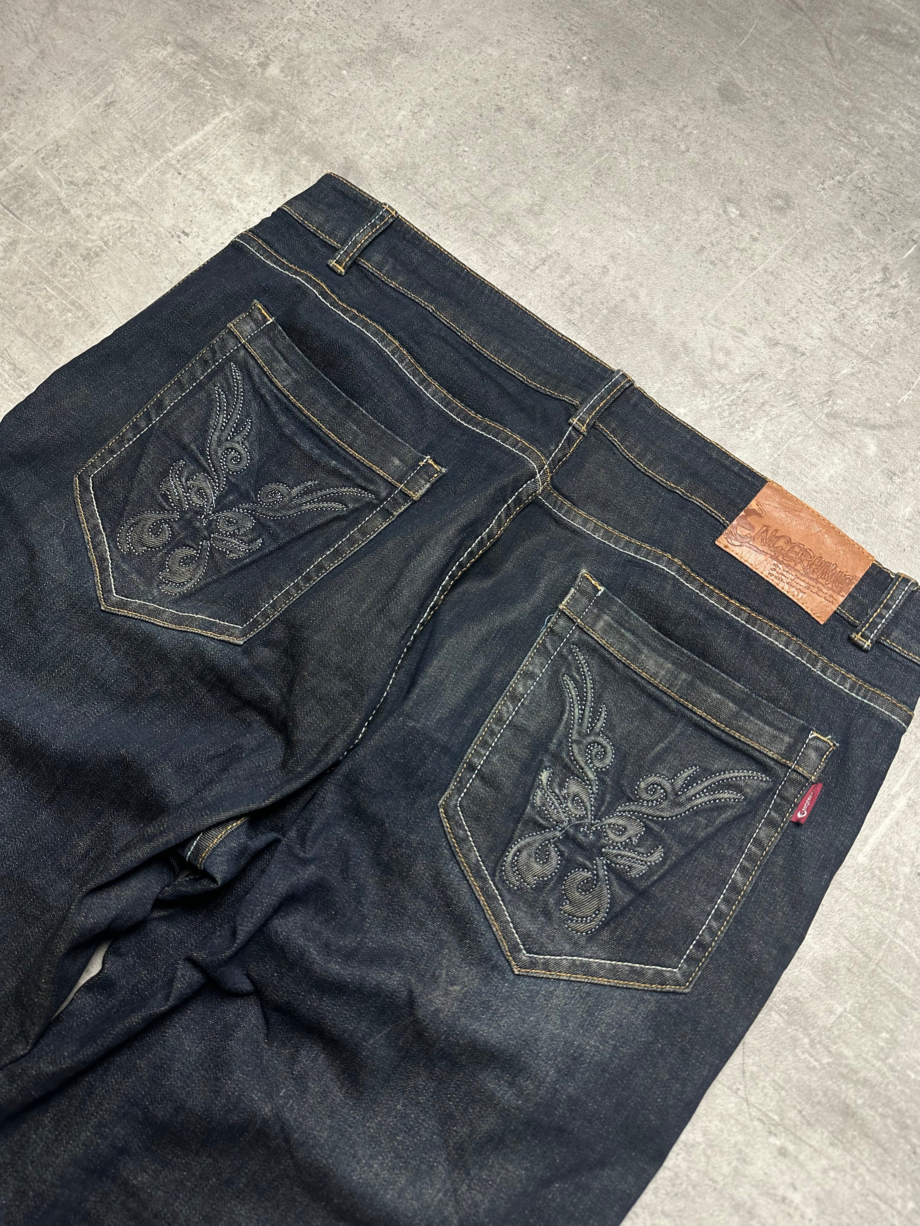 VINTAGE JAPANESE STYLE BAGGY DENIM - M/L