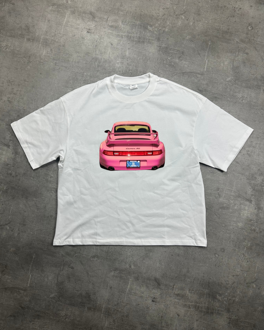 WHITE CARRERA VIBES GRAPHIC T-SHIRT