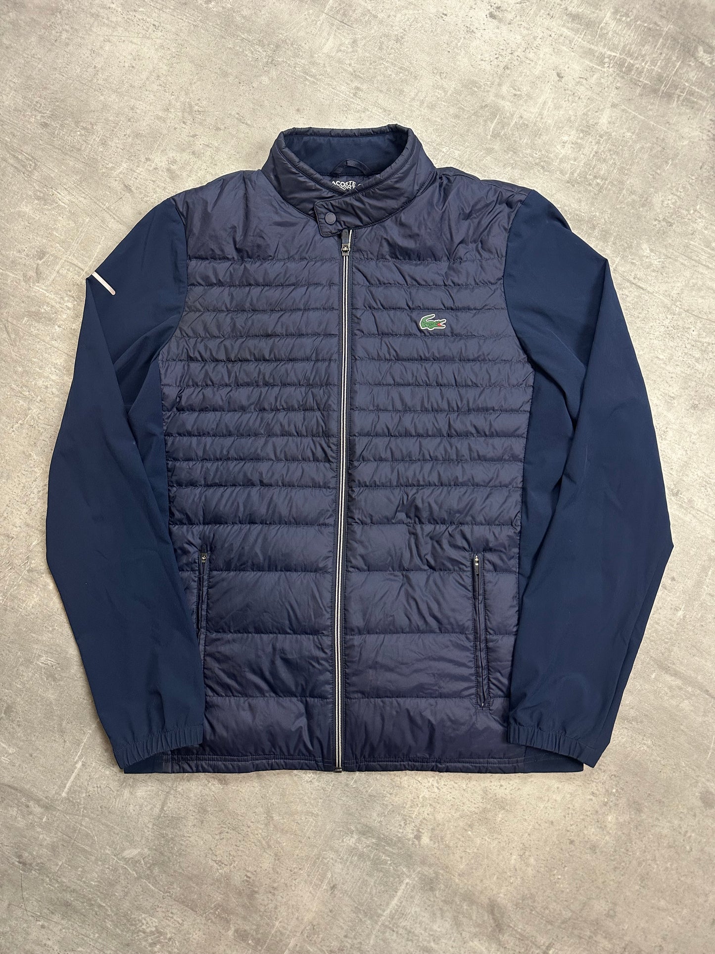BLUE LACOSTE SPORT DOWN JACKET - 2000s - M/L