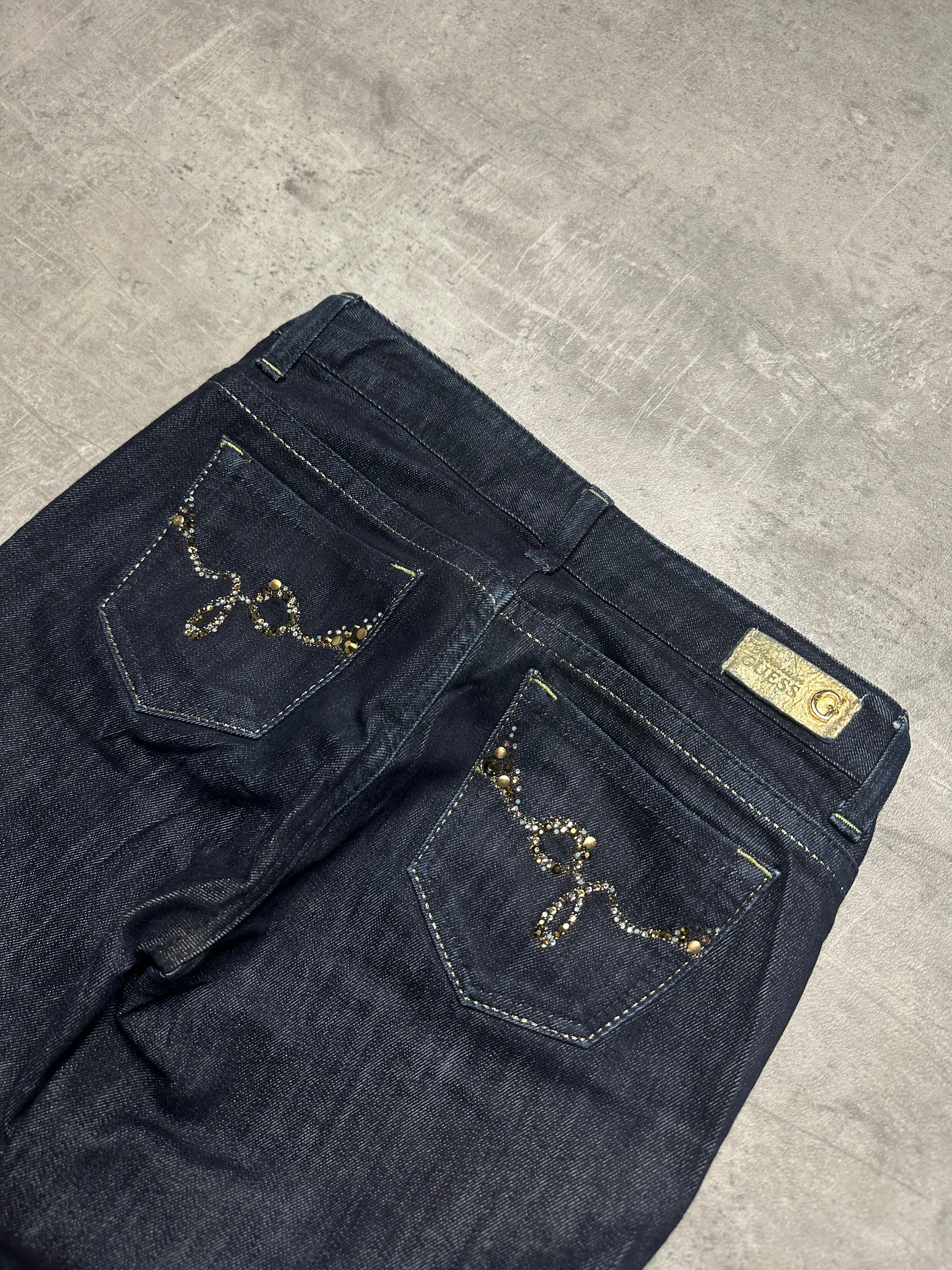 VINTAGE Y2K GUESS BOOTCUT DENIM - S
