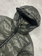OLIVE VINTAGE G-STAR DOWN PUFFER JACKET - 2000s - S/M