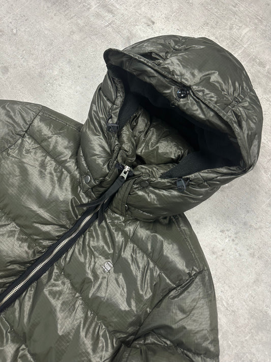 OLIVE VINTAGE G-STAR DOWN PUFFER JACKET - 2000s - S/M