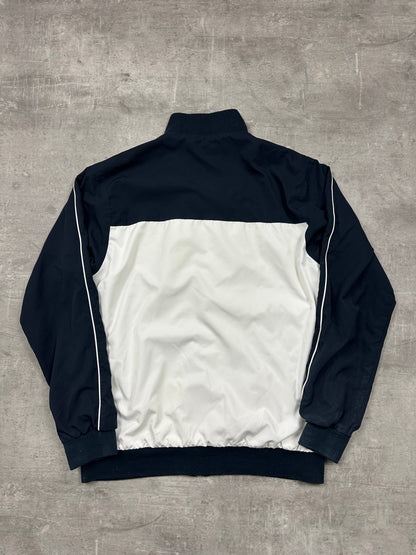 NAVY/WHITE VINTAGE LACOSTE SPORT TRACKJACKET - 2000s - M/L
