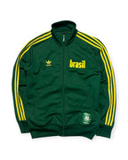 GREEN VINTAGE ADIDAS FIREBIRD BRASIL RARE TRACKJACKET