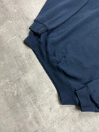 NAVY VINTAGE FRED PERRY SWEATER - 2000s - L/XL