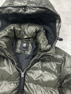 OLIVE VINTAGE G-STAR DOWN PUFFER JACKET - 2000s - S/M