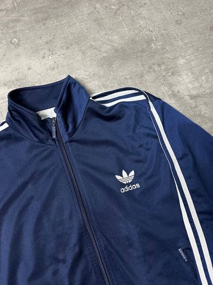 NAVY/WHITE VINTAGE ADIDAS FIREBIRD TRACKSUIT - 2000s - S/M