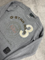 GREY VINTAGE G-STAR RAW KNIT - 2000s - M