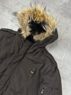 BROWN BLUE VINTAGE JACKET - 2000s - M/L