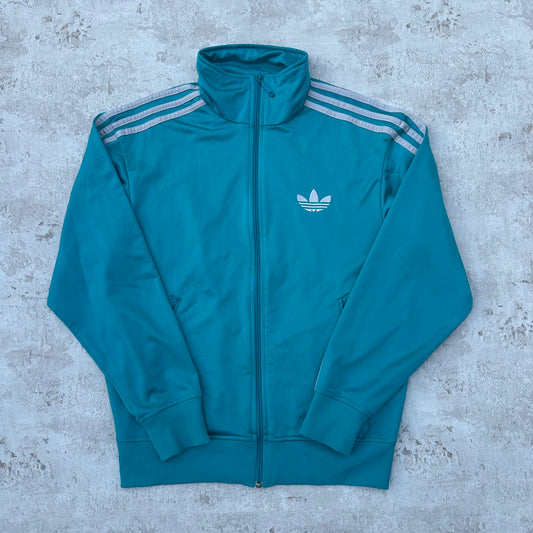 BLUE ADIDAS FIREBIRD TRACKJACKET - 2000s - S