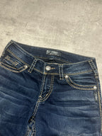 VINTAGE Y2K MISS ME STYLE BOOTCUT DENIM - S/M