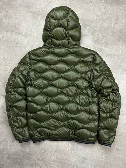 OLIVE BLAUER USA DOWN PUFFER JACKET - L