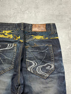 VINTAGE JAPANESE STYLE BAGGY DENIM - M/L