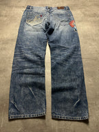 VINTAGE JAPANESE STYLE BAGGY DENIM - L