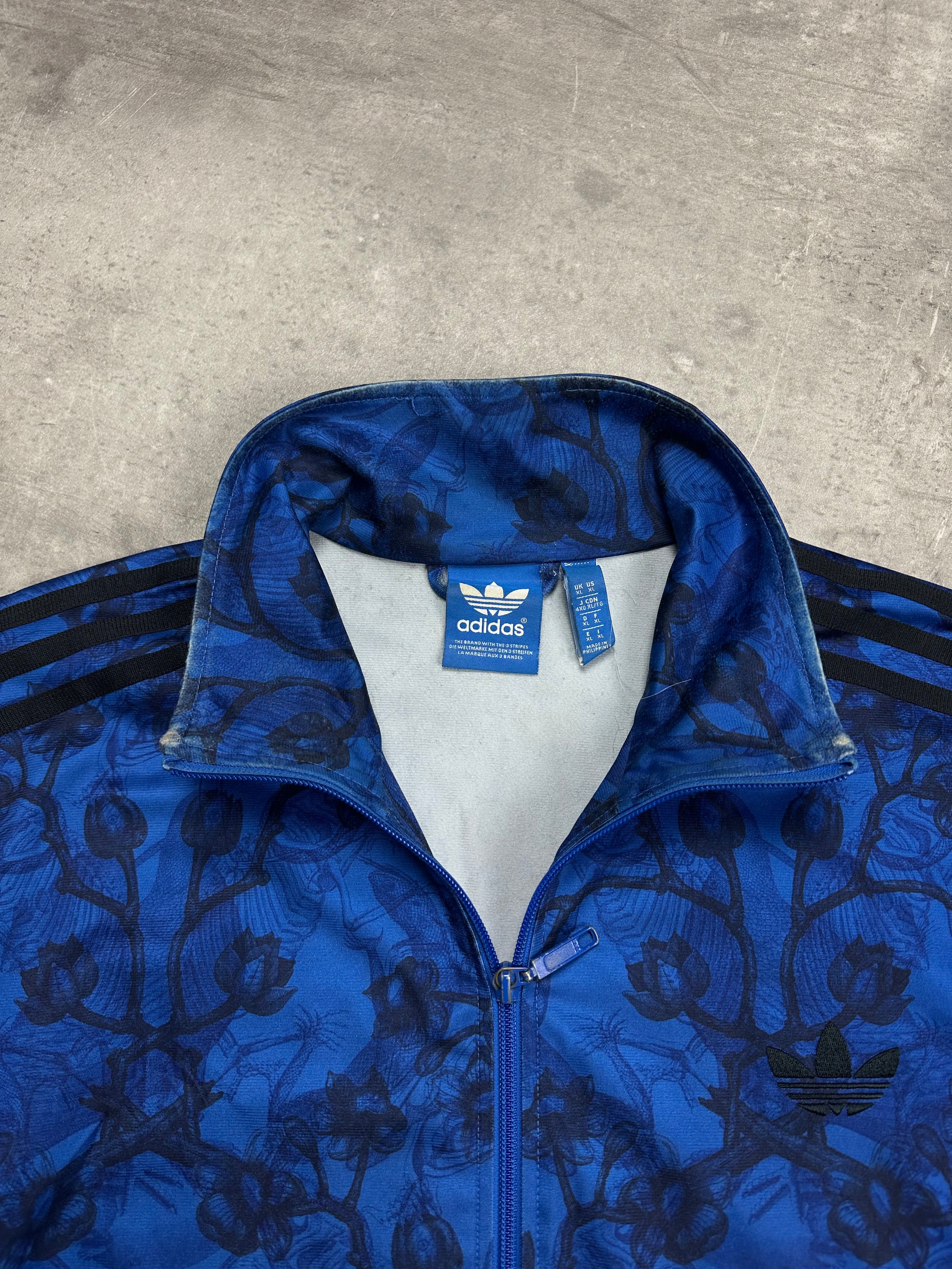 BLUE VINTAGE ADIDAS RETRO SPECIAL FIREBIRD TRACKJACKET - 2000s - XL
