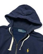NAVY RALPH LAUREN ZIP HOODIE