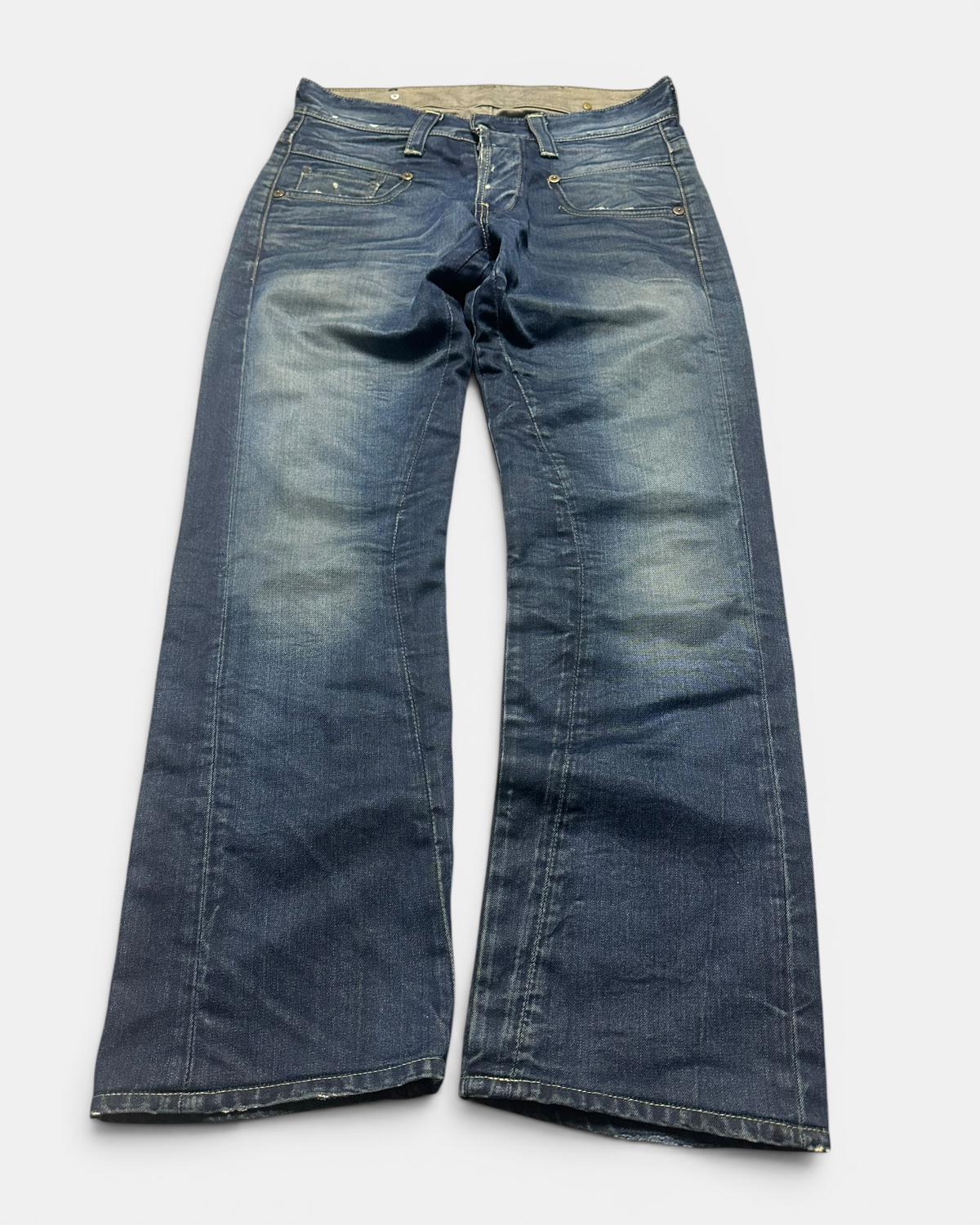 BLUE VINTAGE G-STAR RAW DENIM JEANS