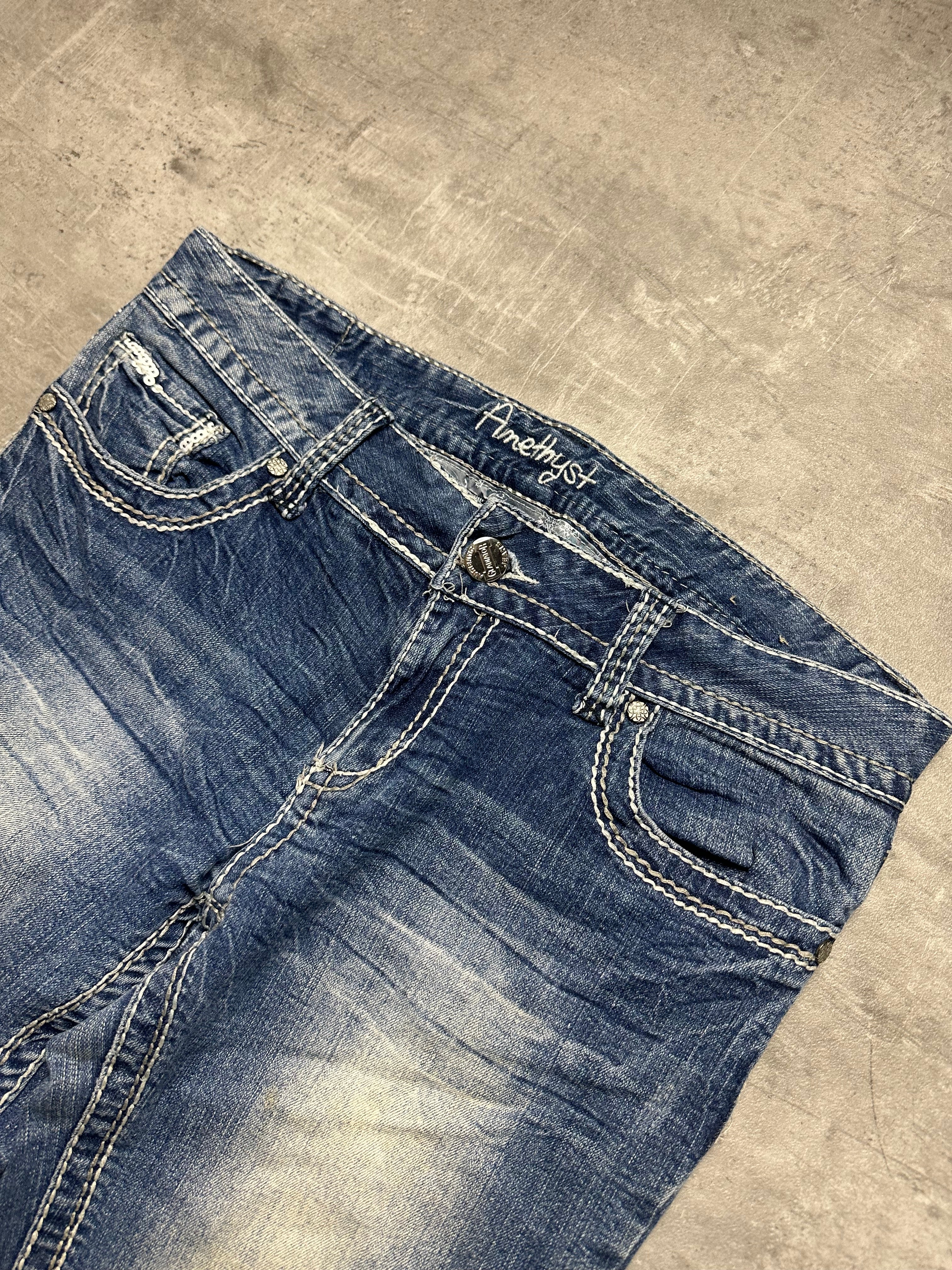 VINTAGE Y2K MISS ME STYLE BOOTCUT DENIM - S/M