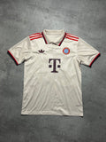 BEIGE/BURGUNDY ADIDAS RETRO FIREBIRD 2024 MUSIALA JERSEY - S/M