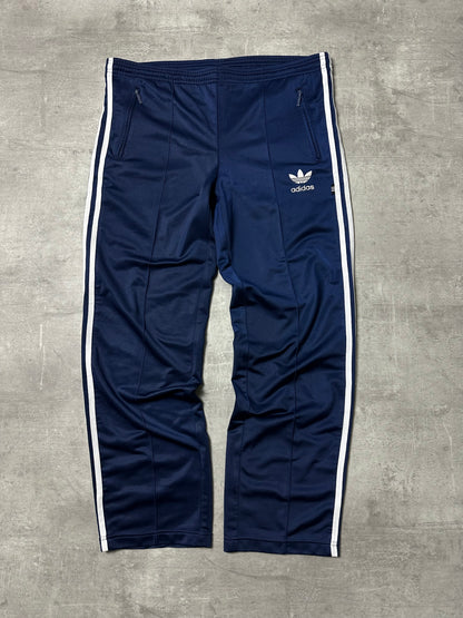 NAVY VINTAGE ADIDAS FIREBIRD TRACKPANTS - 2000s - S/M