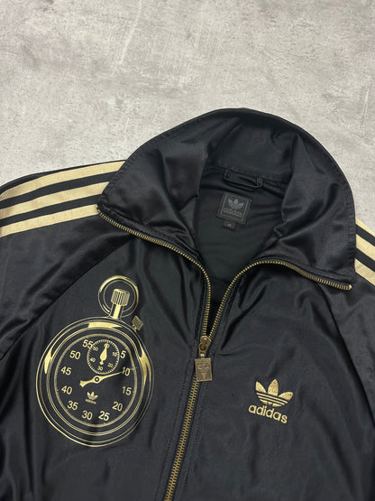 BLACK VINTAGE ADIDAS RARE MEXICO TRACKJACKET - 2000s - XS/S