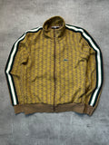 YELLOW LACOSTE SPORTSWEAR TRACK JACKET - XS/S