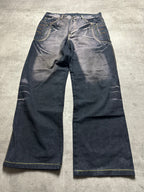 VINTAGE JAPANESE STYLE BAGGY DENIM - M