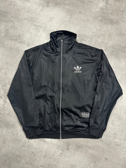 BLACK VINTAGE ADIDAS CHILE62 TRACKJACKET - 2000s - L/XL