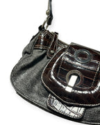BROWN VINTAGE GUESS BAG Y2K RARE