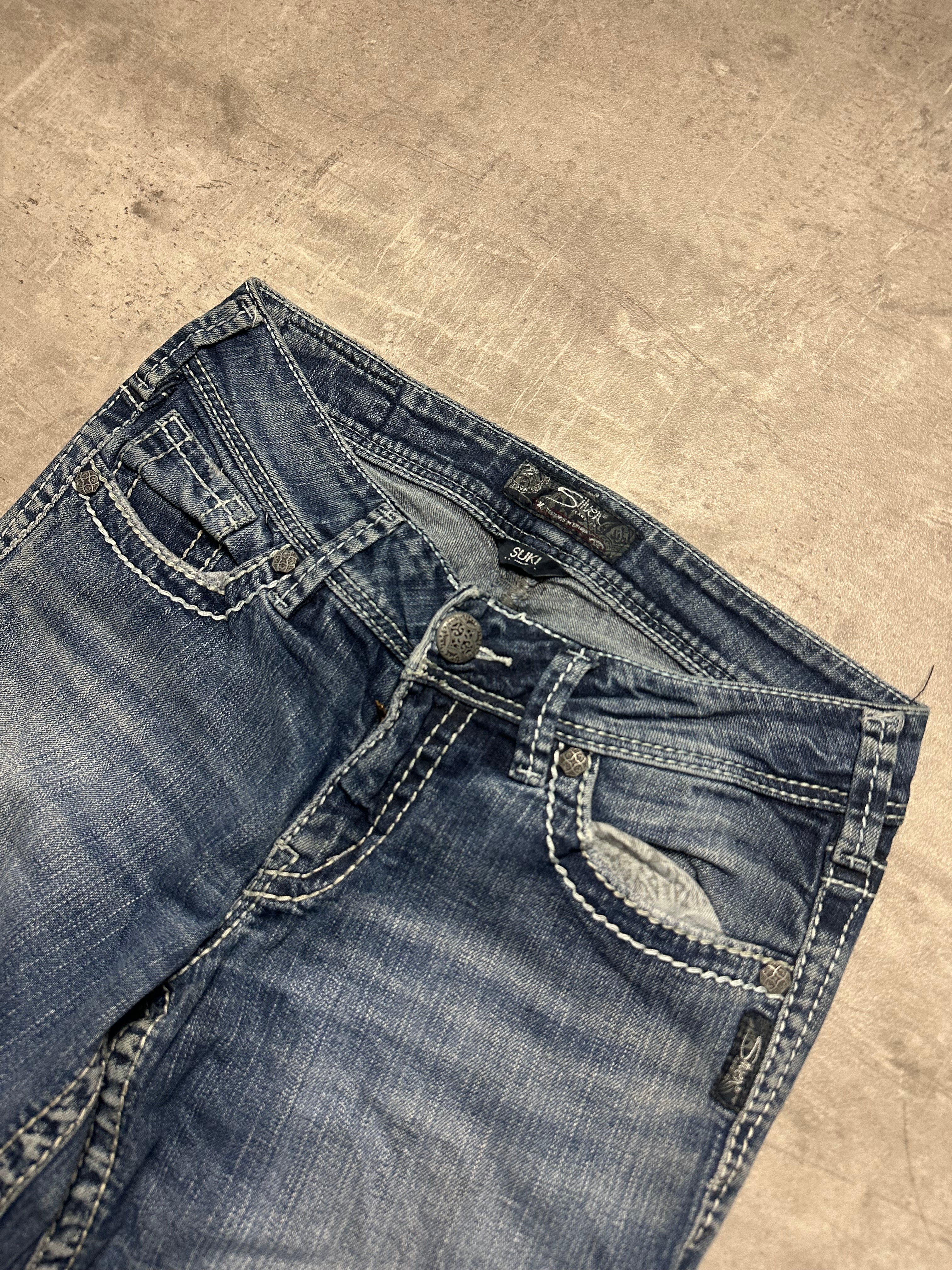 VINTAGE Y2K MISS ME STYLE BOOTCUT DENIM - S