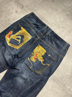 VINTAGE JAPANESE STYLE BAGGY DENIM - M/L
