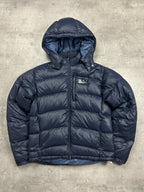 NAVY EMPORIO ARMANI EA7 DOWN PUFFER JACKET - M/L