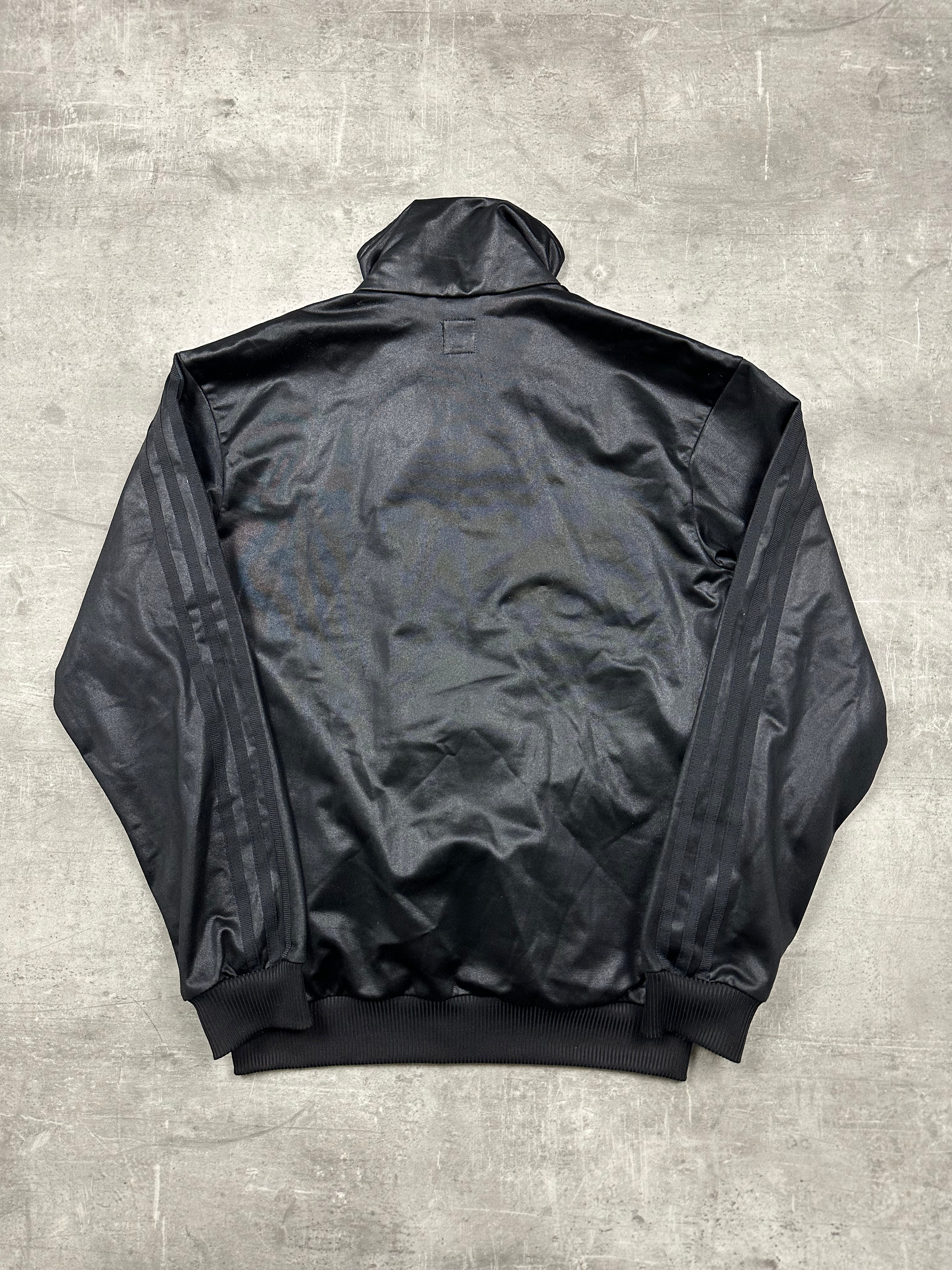 BLACK VINTAGE ADIDAS CHILE62 TRACK JACKET - 2000s - S/M