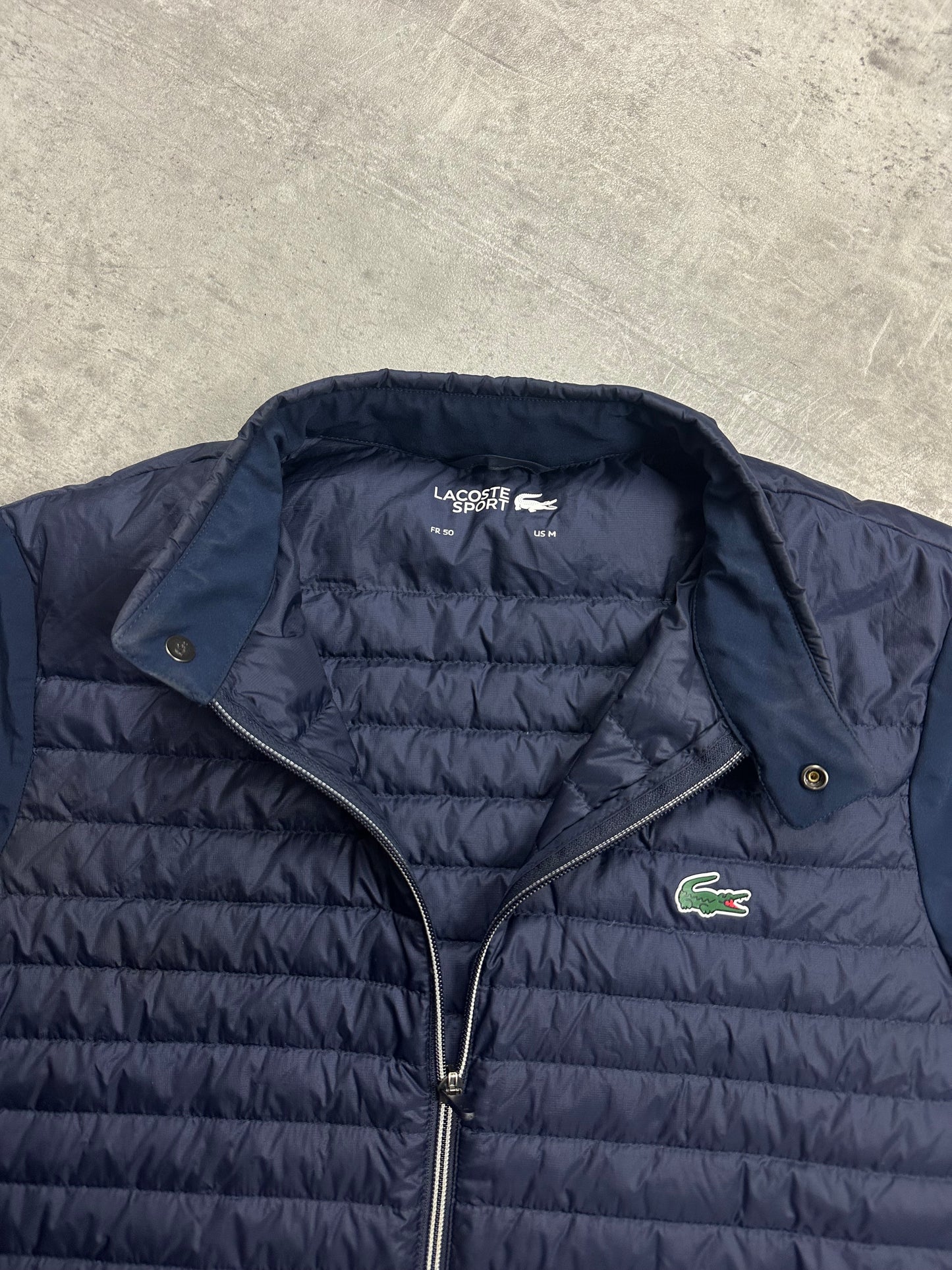 BLUE LACOSTE SPORT DOWN JACKET - 2000s - M/L