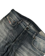 BLACK VINTAGE DIESEL BOOTCUT FIT DENIM RARE WASHED