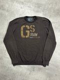 BROWN VINTAGE G-STAR RAW KNIT (W) - 2000s - S/M