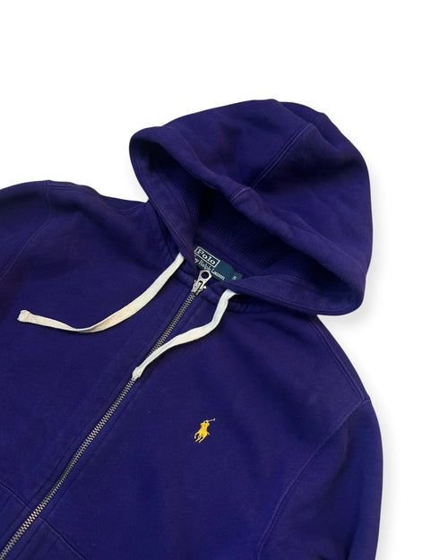 PURPLE POLO RALPH LAUREN ZIP HOODIE