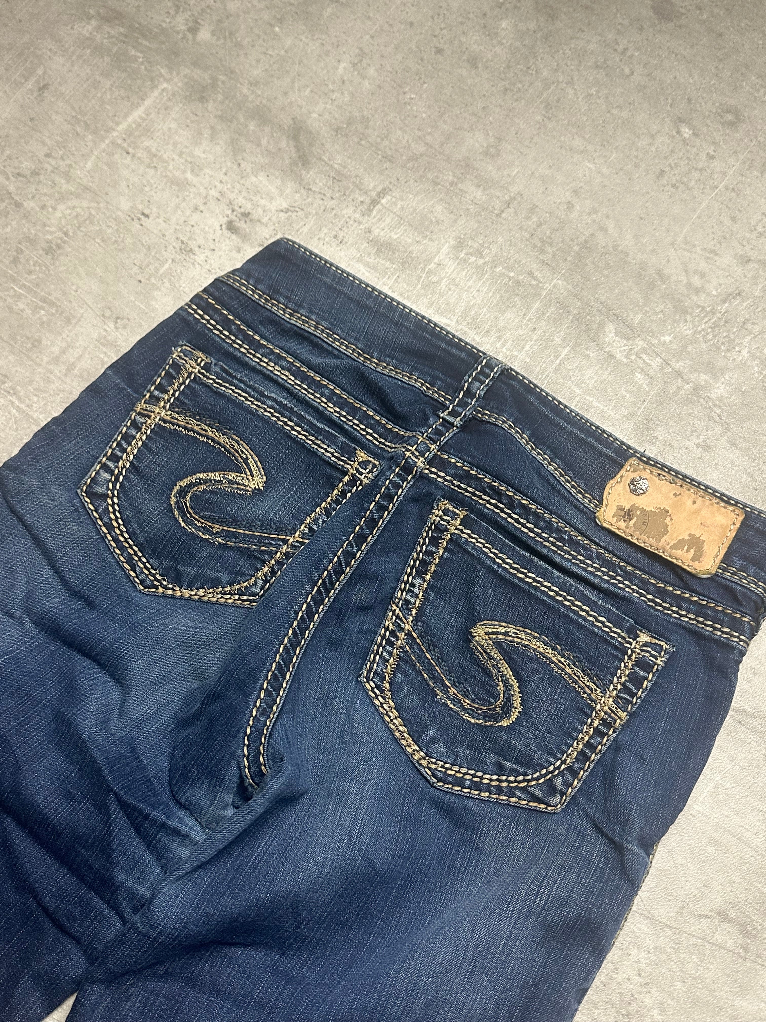 VINTAGE Y2K MISS ME STYLE BOOTCUT DENIM - S/M