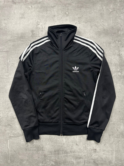 BLACK/WHITE VINTAGE ADIDAS FIREBIRD TRACKJACKET (W) - 2000s - S
