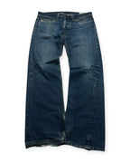 BLUE RAW VINTAGE DIESEL STRAIGHT FIT DENIM