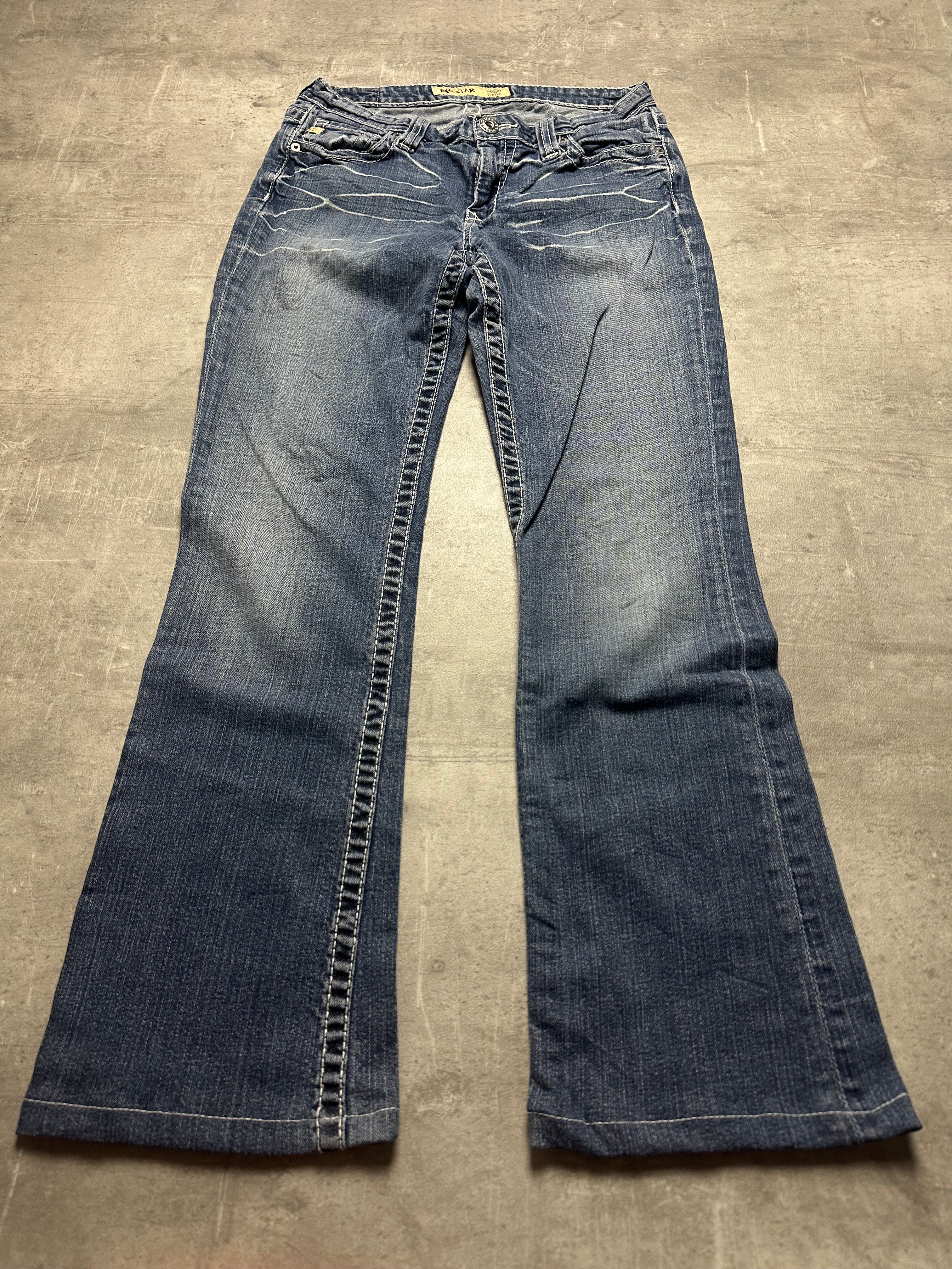 VINTAGE Y2K MISS ME STYLE BOOTCUT DENIM - S